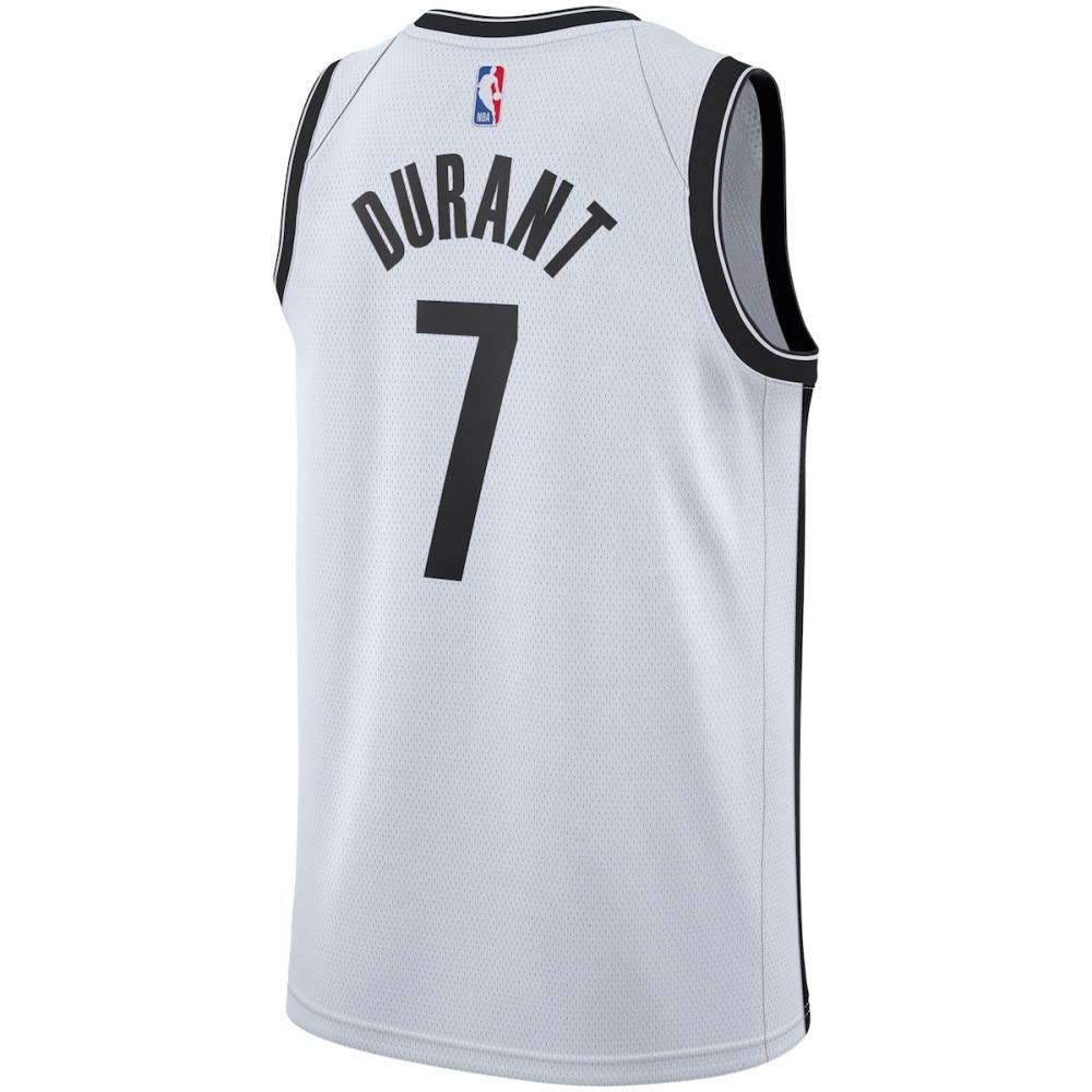 Kevin Durant Brooklyn Nets 2019/2020 Swingman Jersey - Association Edition - White-Pro Kit Vault | Brand New 26/27 Sports Jerseys